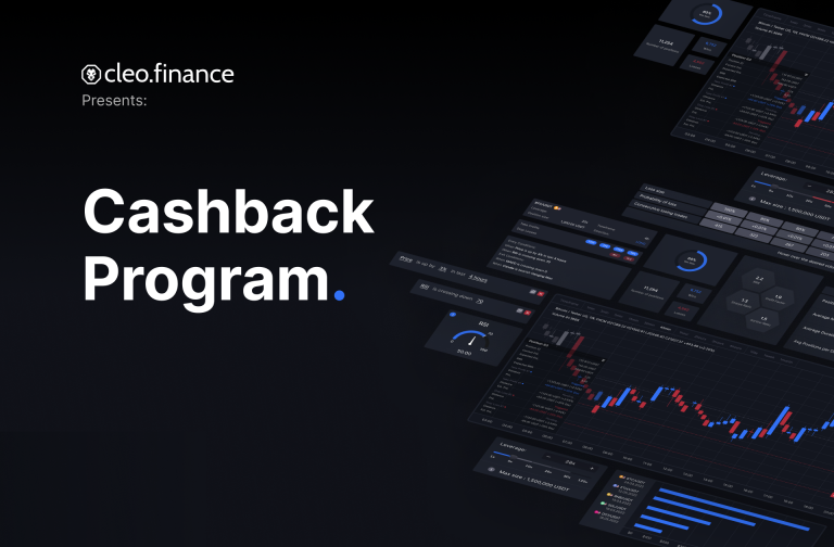 cleo.finance announces cashback program - earn up to $6,000 just for trading through Cleo.finance!