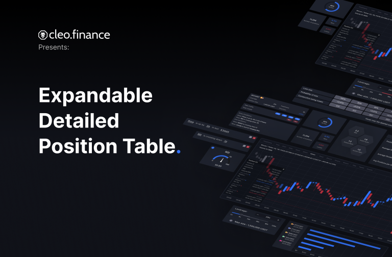Expandable Detailed Position Table: Give yourself an edge in the market