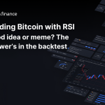 Trading Bitcoin with RSI