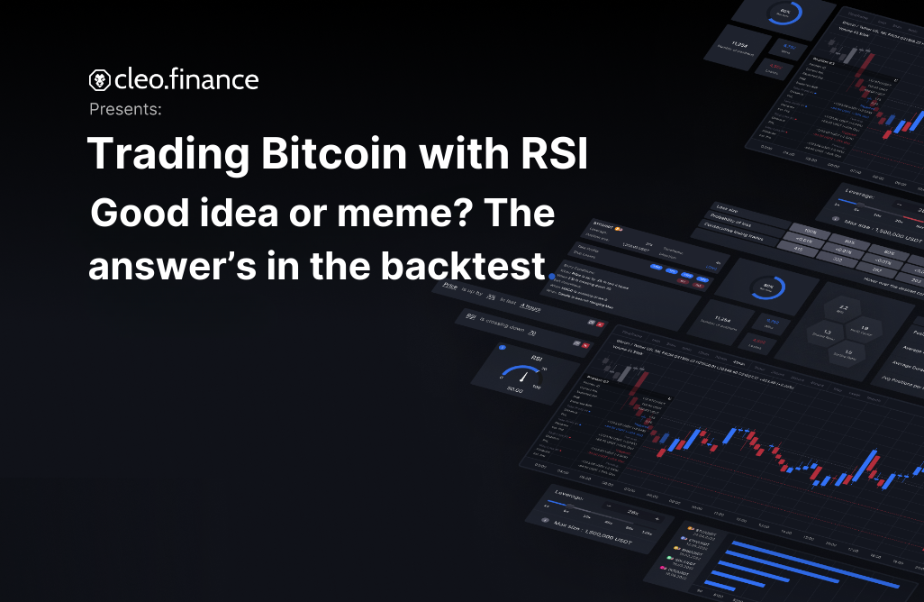 Trading Bitcoin with RSI