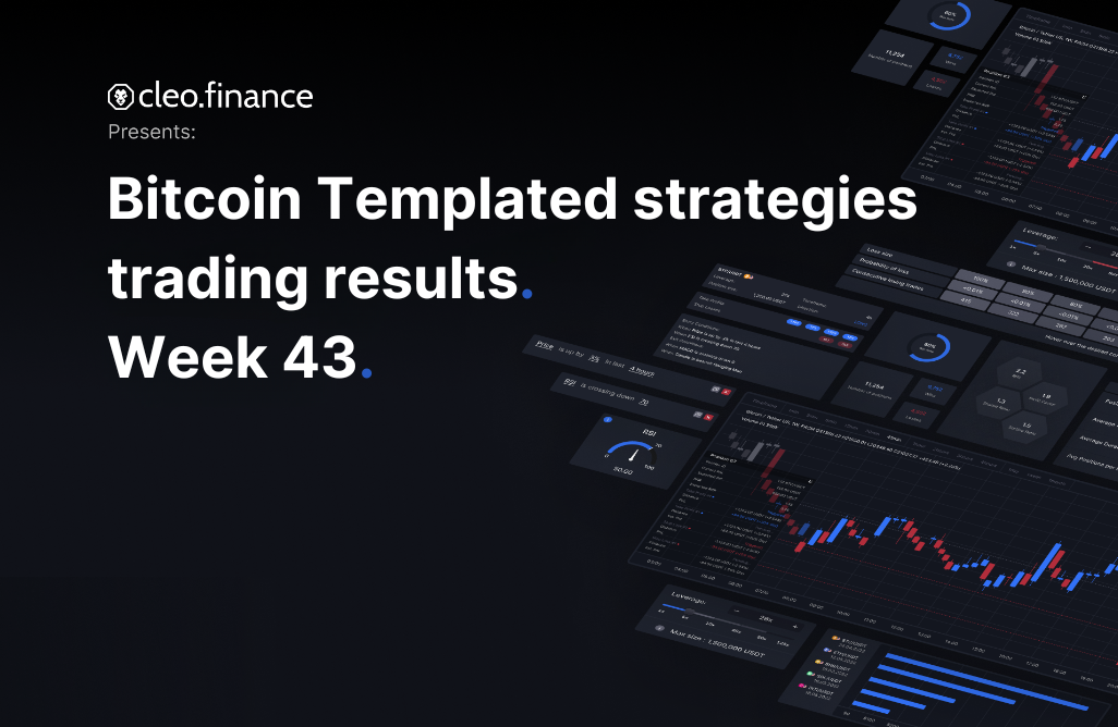 Tittle image: Bitcoin trading strategies results week 43