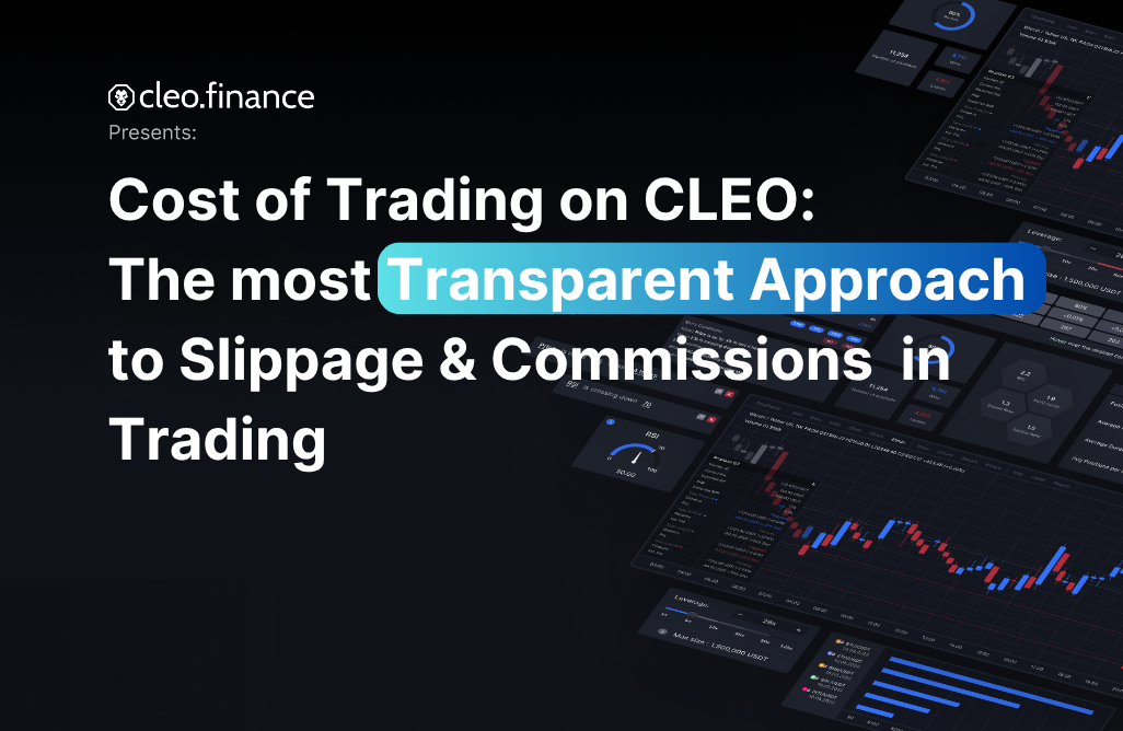 trading costs on cleo are the most transparent in trading
